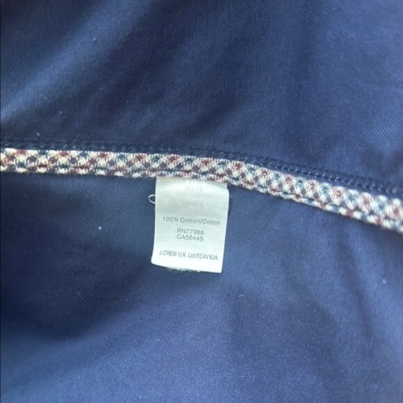 J. Crew Navy Jacket with Gold Accents - Picture 5 of 5